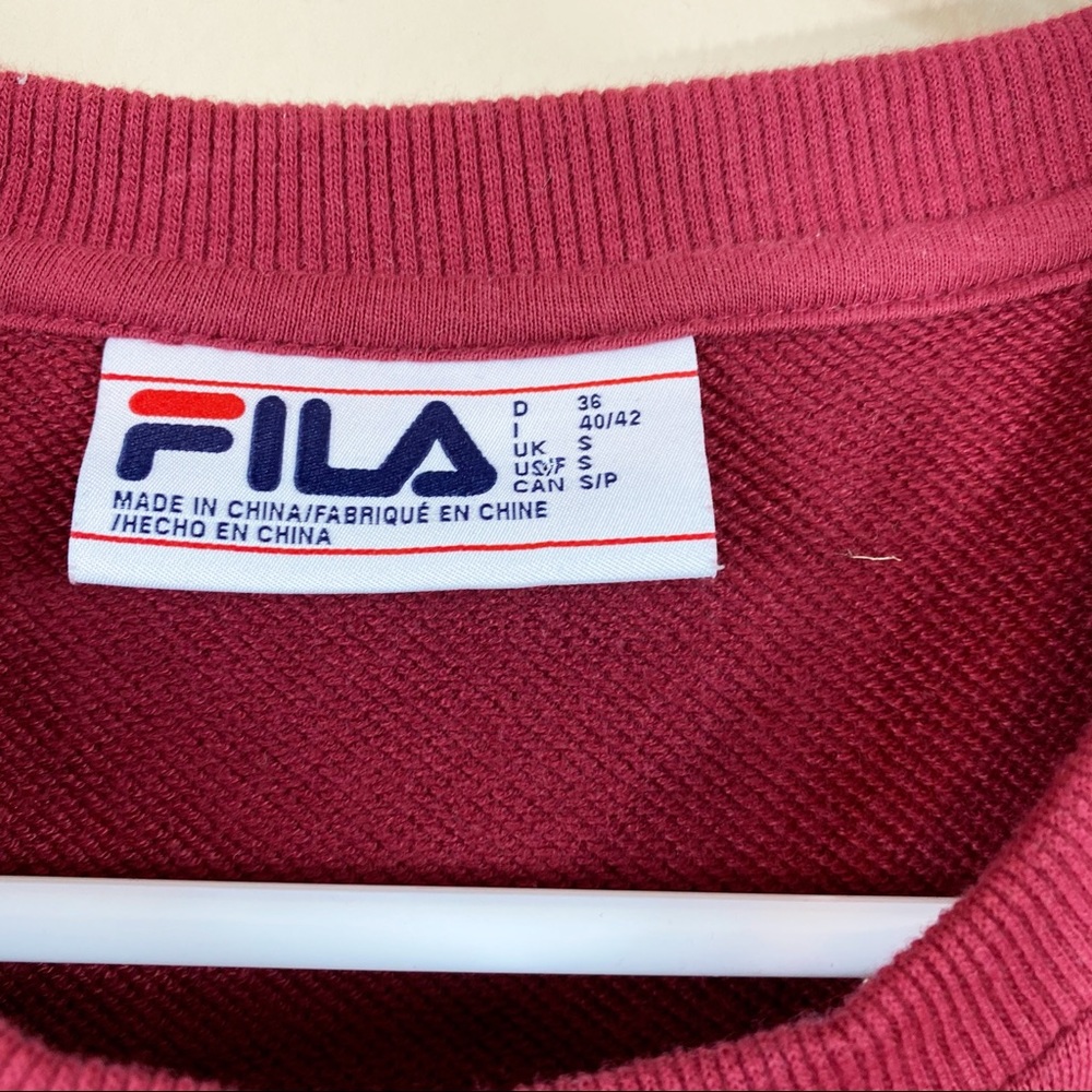 FILA Costanza Drawstring French Terry Loungewear Athleisure Romper Sz Small - Picture 3 of 4